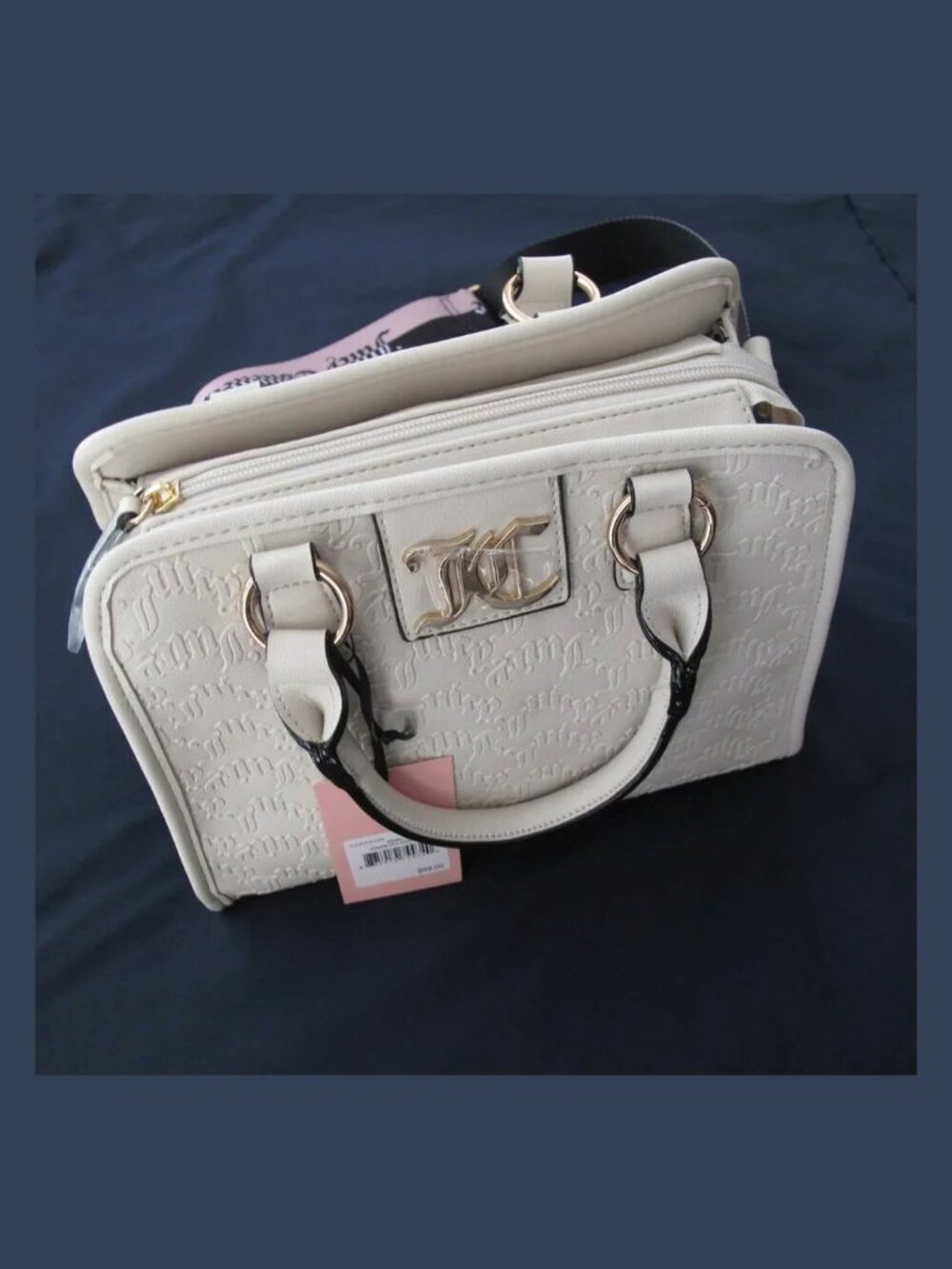 BAG JUICY COUTURE color: white Style: Charm City Angel Crossbody & Handbag 🆕